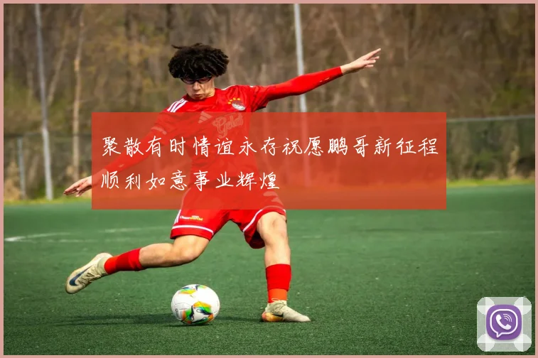 聚散有时情谊永存祝愿鹏哥新征程顺利如意事业辉煌